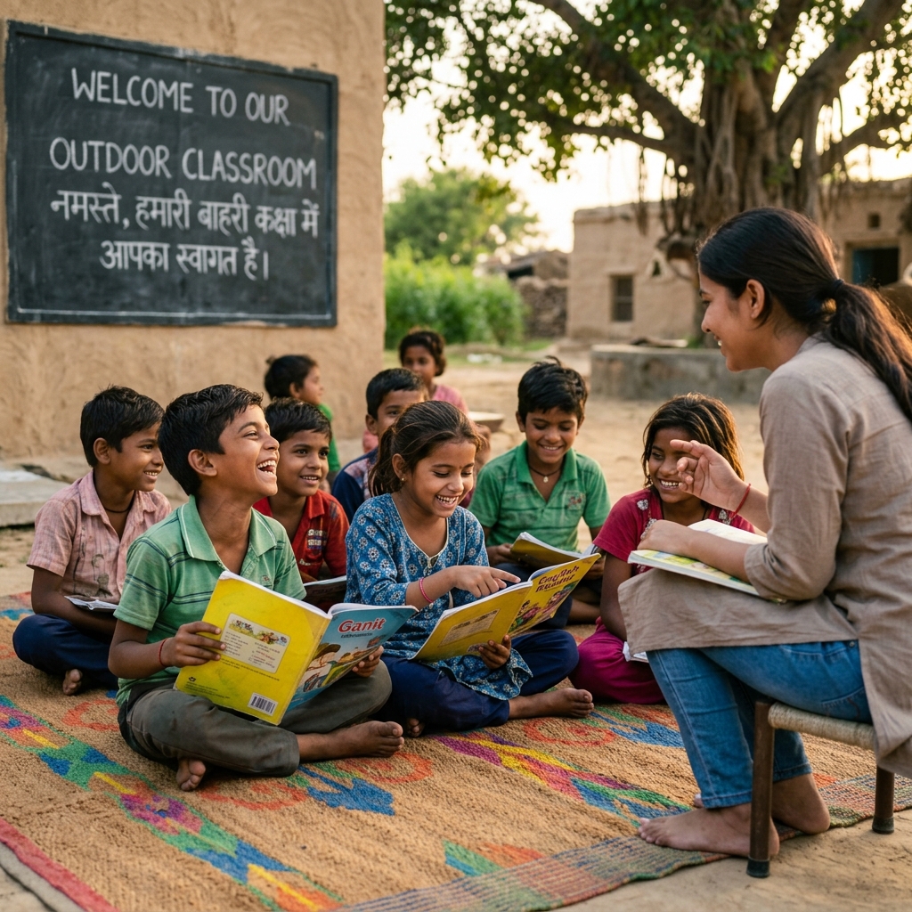 Garib Bacho Ki Shiksha